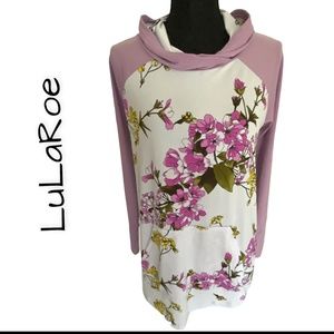 LULAROE "Amber" Lightweight Performance M Hoodie, Size Medium